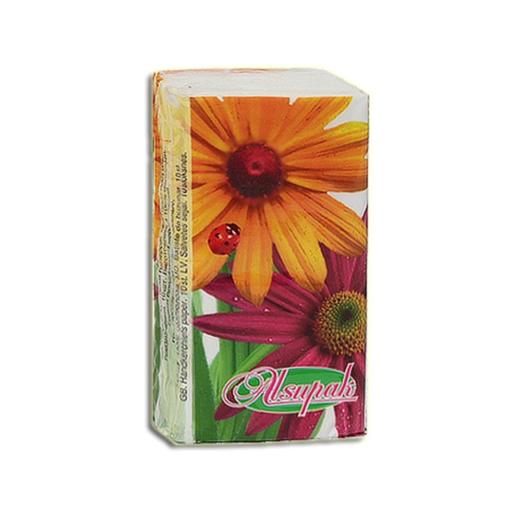 Хустинки паперові Alsupak мікс — Краса та здоров'я