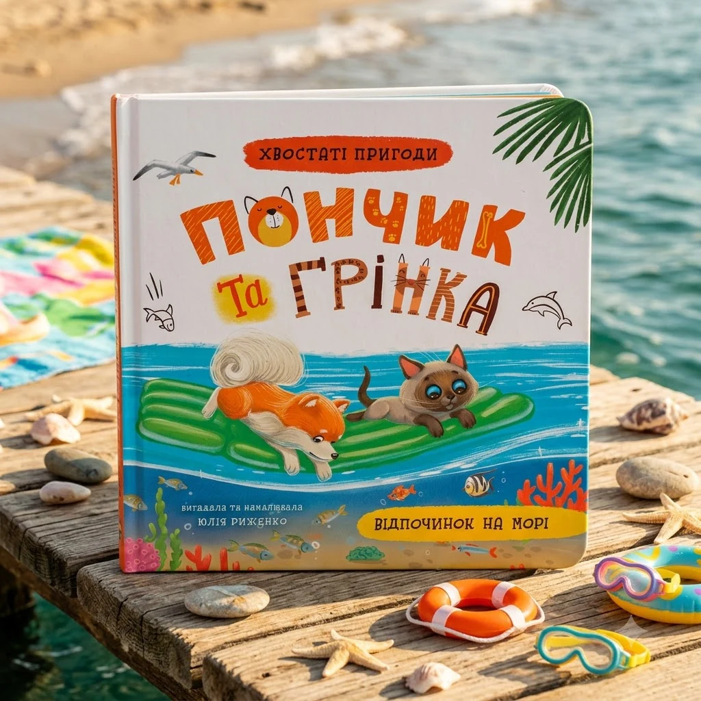 Хвостаті пригоди Пончик та Грінка. Відпочинок на морі