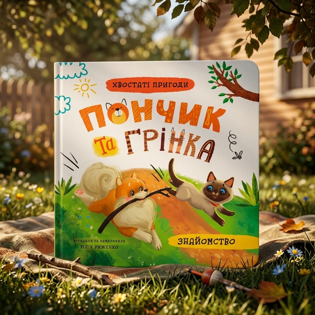 Хвостаті пригоди Пончик та Грінка. Знайомство