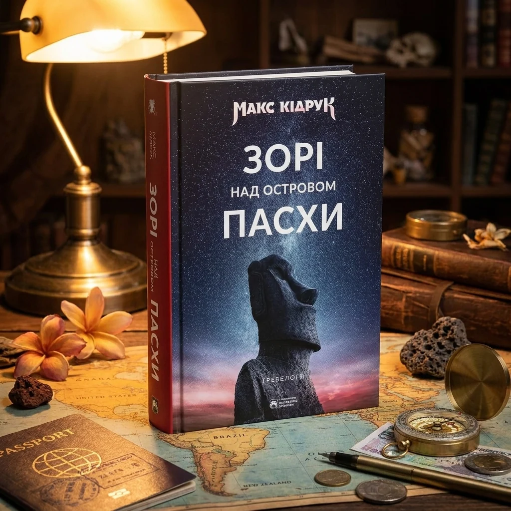 Книга Зорі над островом Пасхи — М. Кідрук