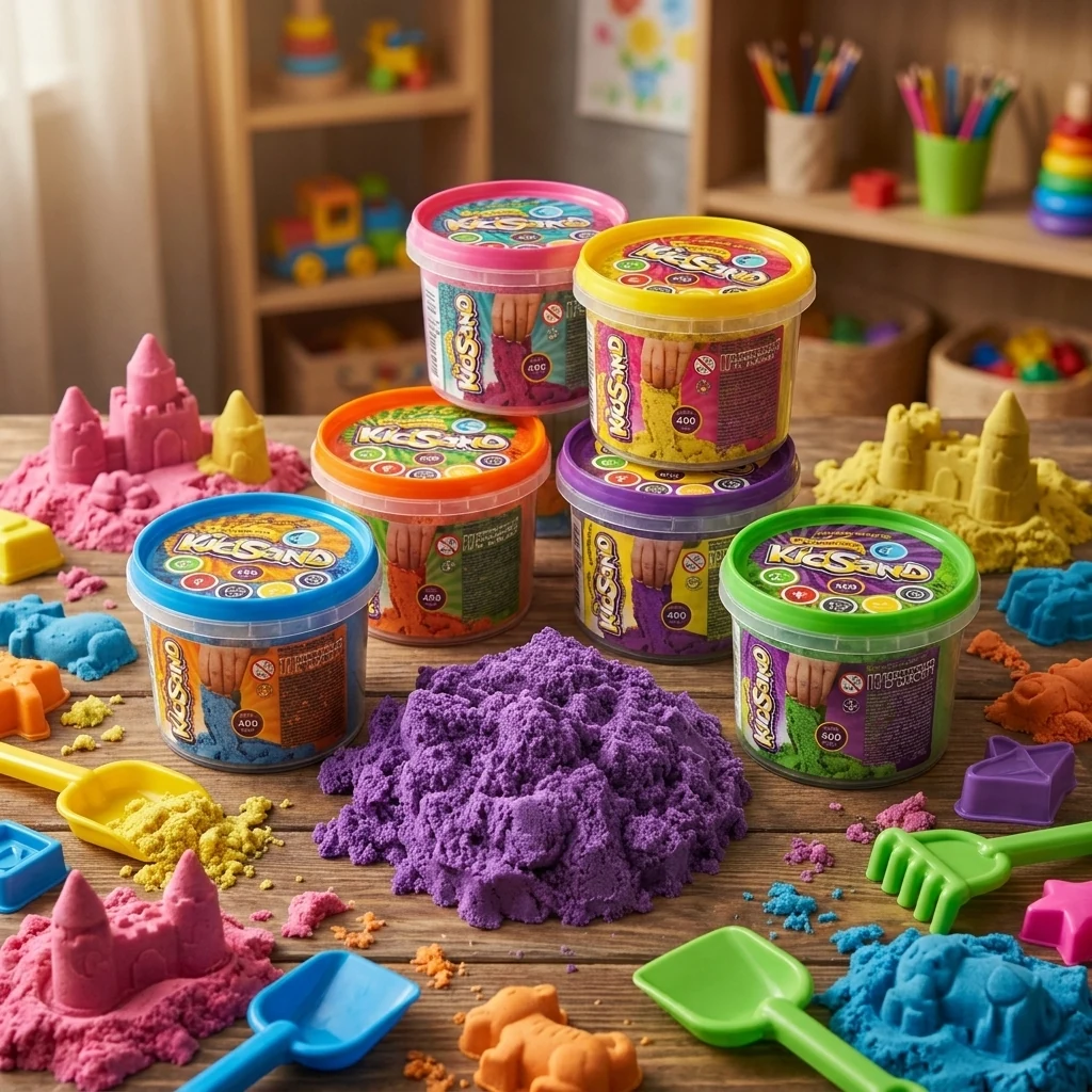 Кінетичний пісок "KidSand" банка 400 г