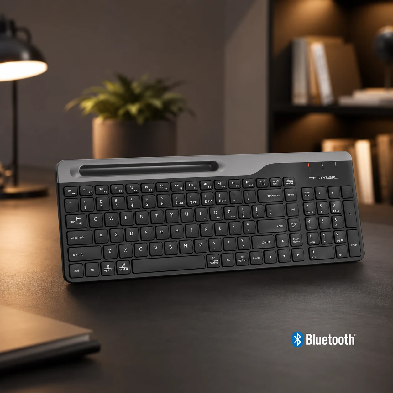 Клавіатура бездротова A4Tech FBK25 Wireless Black — Миші, клавіатури, навушники
