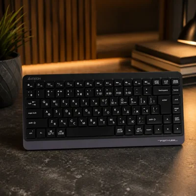 Клавіатура бездротова A4Tech Fstyler FBK11 (Grey), USB, колір сірий