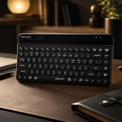 Клавіатура бездротова A4Tech Fstyler FBK30 (Black), колір чорний