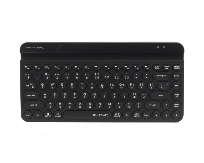 Клавіатура бездротова A4Tech Fstyler FBK30 (Black), колір чорний — фото 2