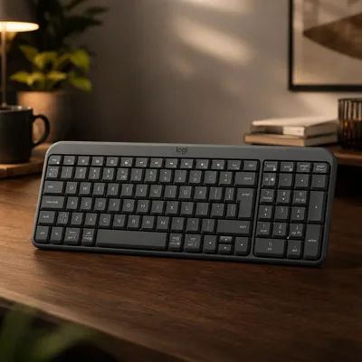 Клавiатура бездротова Logitech K250 Graphite (920-013822)