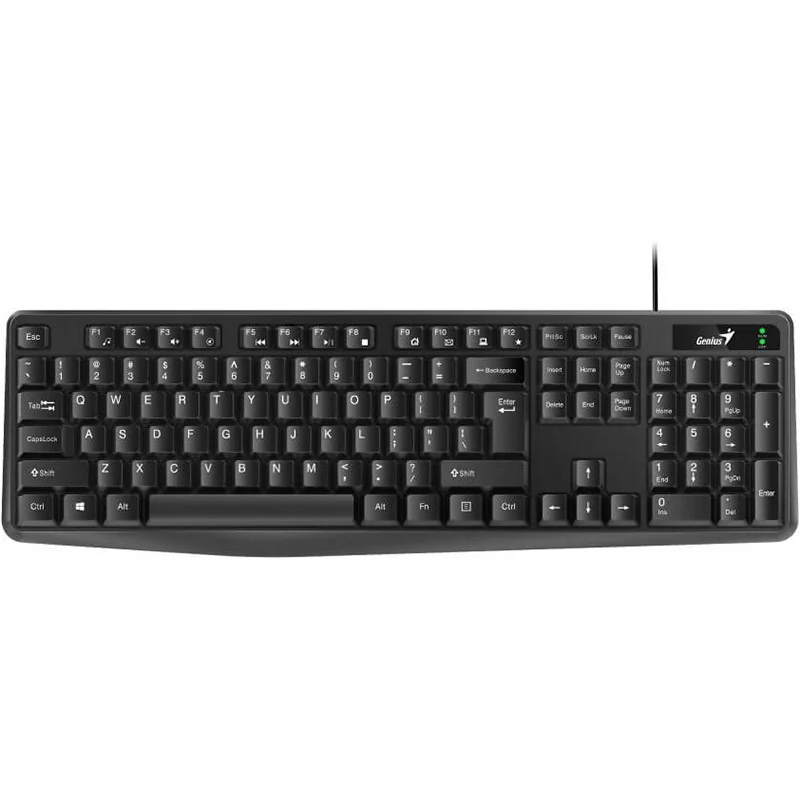 Клавиатура "Genius" KB-117S usb black — фото 2