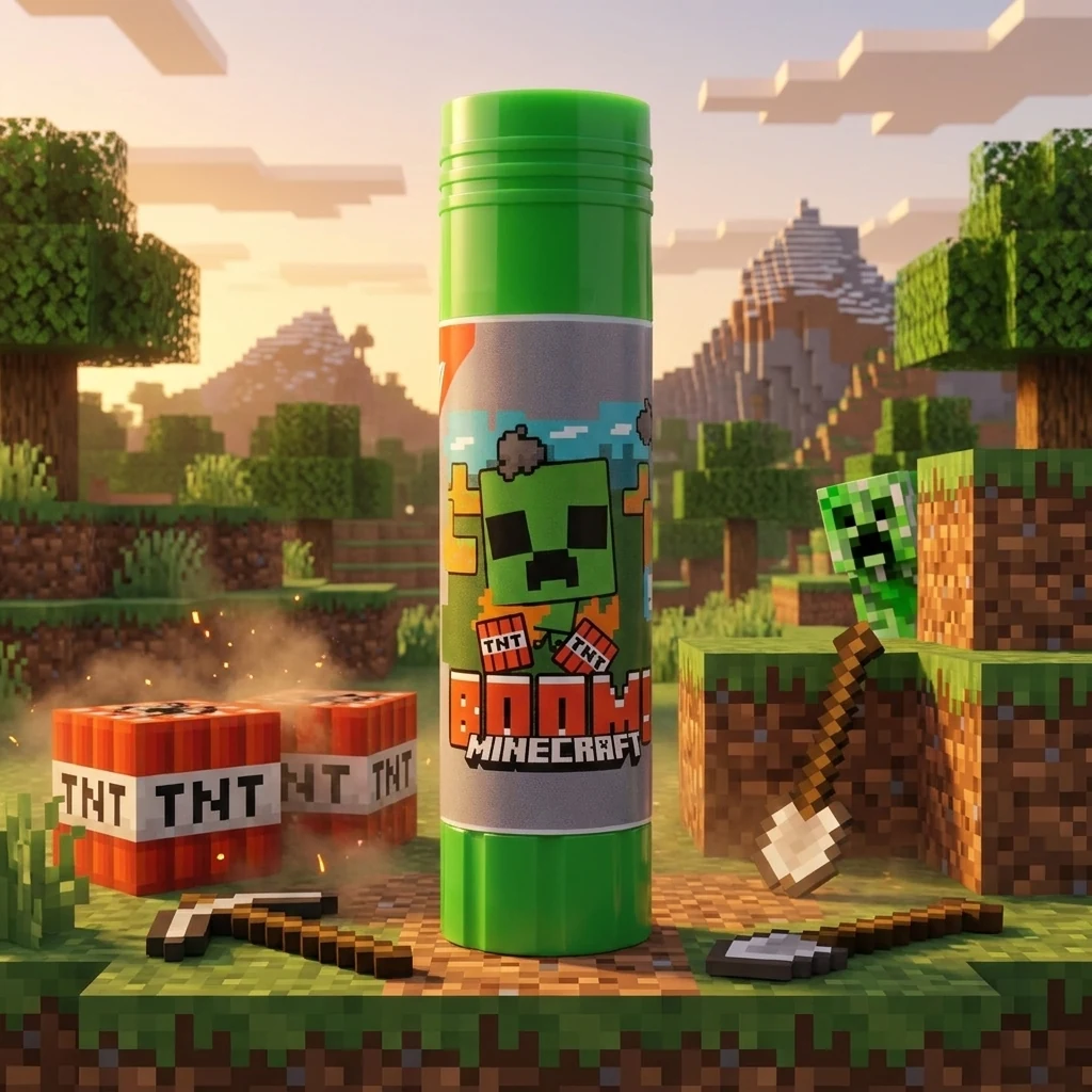Клей-олівець 9 грам PVA Yes "Minecraft"