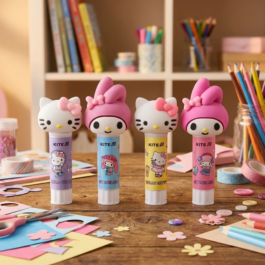 Клей-олівець PVA "Hello Kitty ", 9 грам Kite