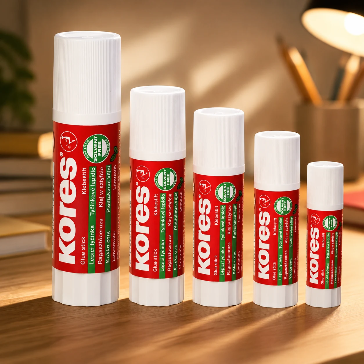 Клей олівець KORES Paper Stick 10гр — Канцелярське приладдя