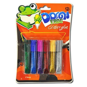 Клей з блискітками 6мл 6шт. GG-001-1 Pasco — фото 2