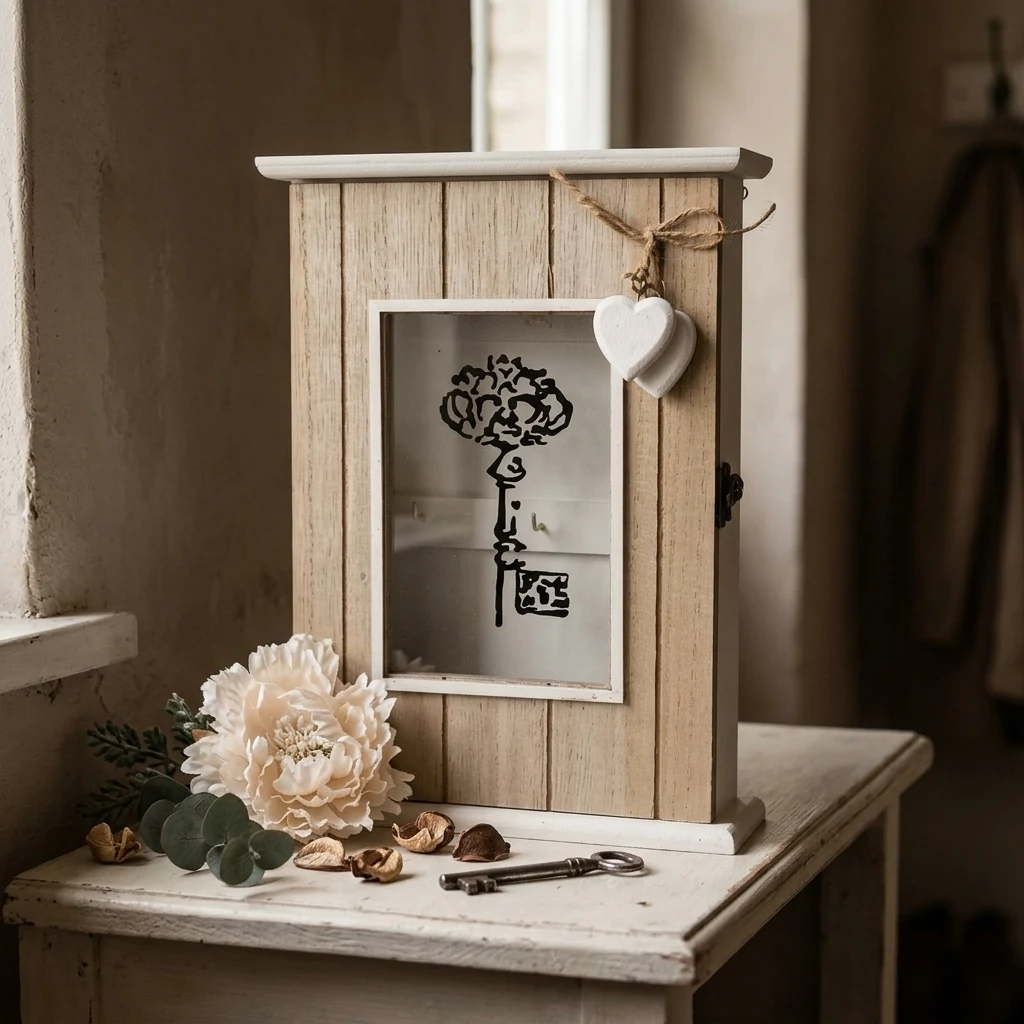 Ключичник дерев'яний 26*19*6 см "Ключі"