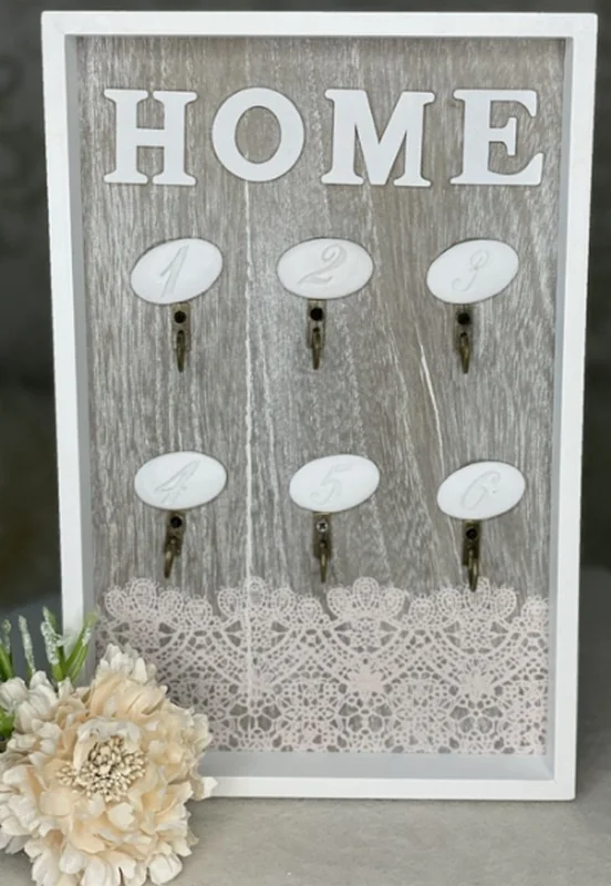 Ключичник "Home" (дерево, 30 * 20см)