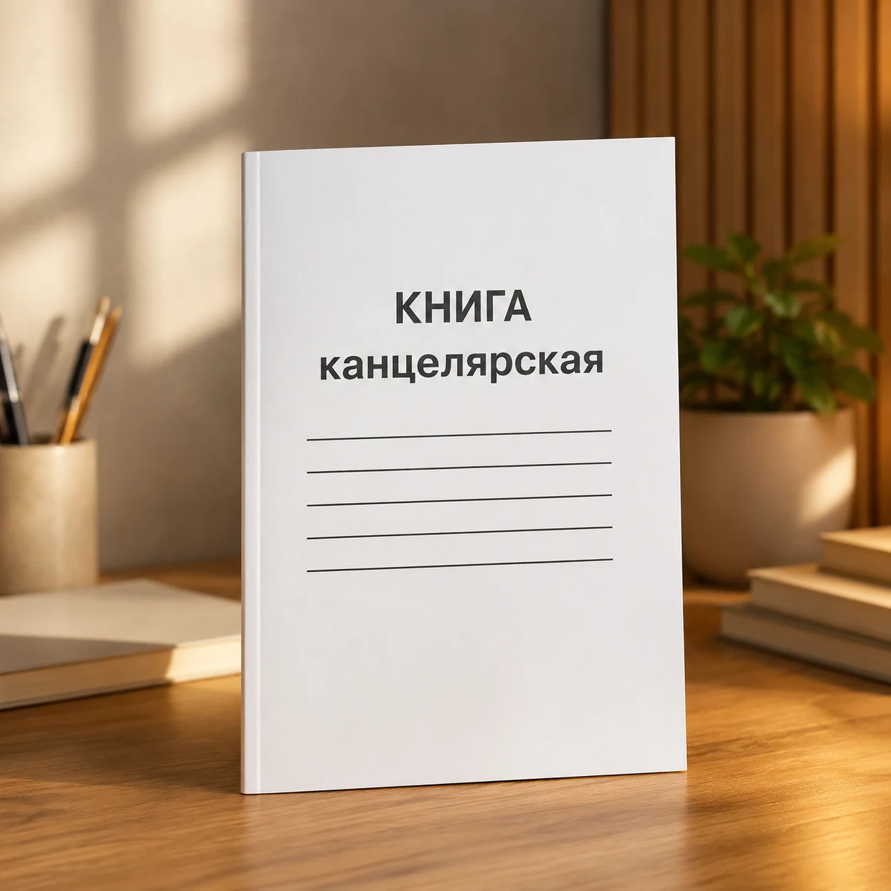 Канцелярська книга А4 48 аркушів — Бланки, журнали, календарі