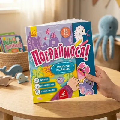Книга Пограймося У морських глибинах КЕНГУРУ