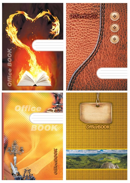 Книга канцелярська А4 96 аркушів клітинка — фото 2