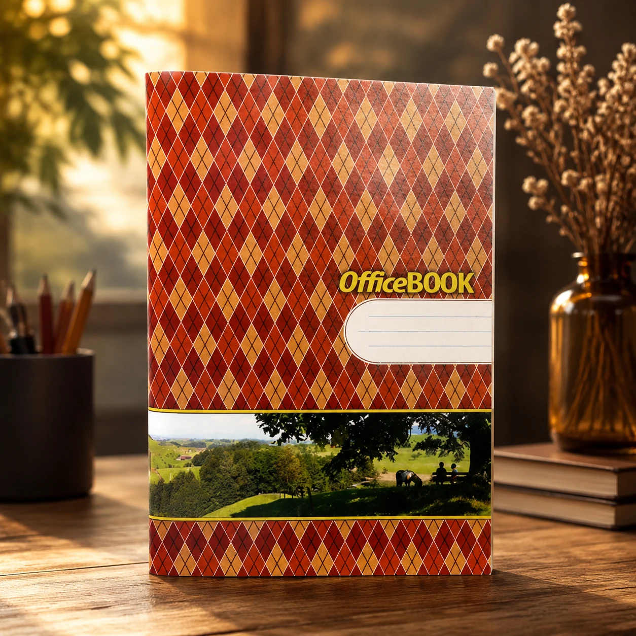 Книга канцелярська А4 96 аркушів лінія Фолдер — Бланки, журнали, календарі