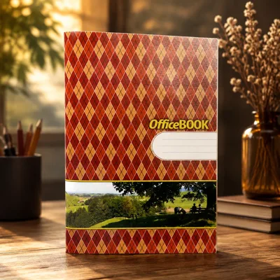 Книга з м якою обкладинкою А4 96арк.лінія Фолдер