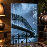 Записна книга А4 96 аркушів клітинка Glory — фото 1