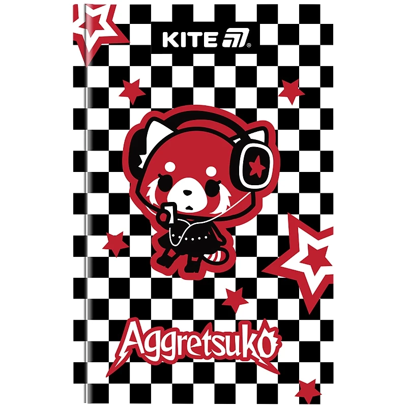 Записна книга Kite А6 тверда обкладинка 80 аркушів клітинка — Блокноти та щоденники