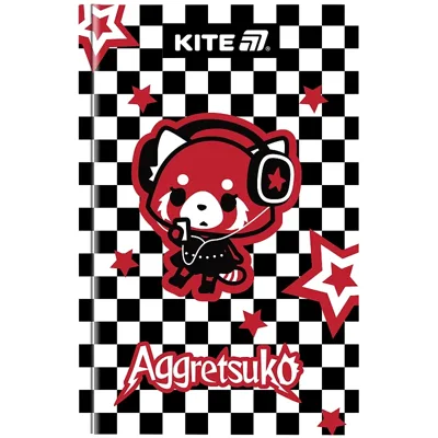 Книга записна А6 Kite тверда обкладинка  80 аркушів клітинка AR AR25-199