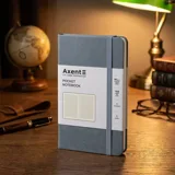 Записна книжка Axcent Partner 90×150 мм, клітинка, 96 аркушів — фото 1