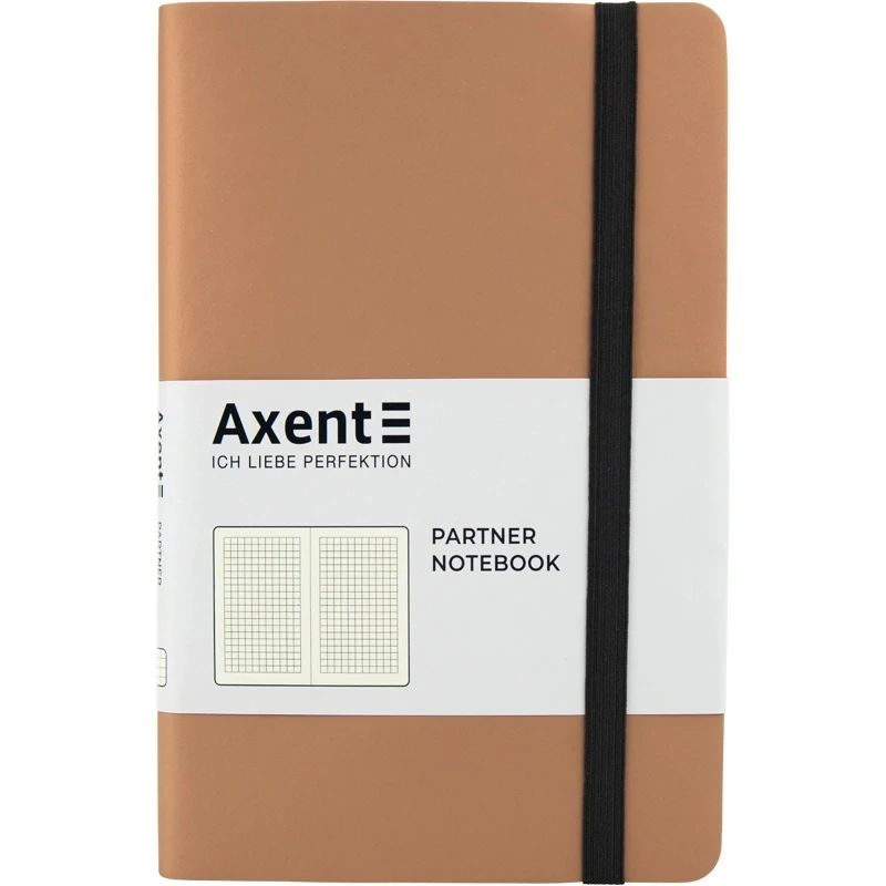 Записна книжка Axcent Partner Soft золота 125×195 — Блокноти та щоденники