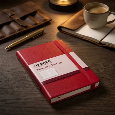 Книга записна Partner, 125*195, 96арк, кліт, черв