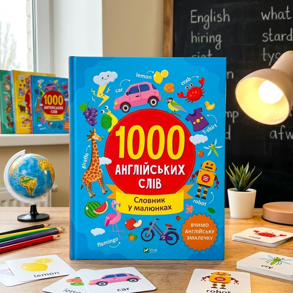 Книга 1000 англійських слів