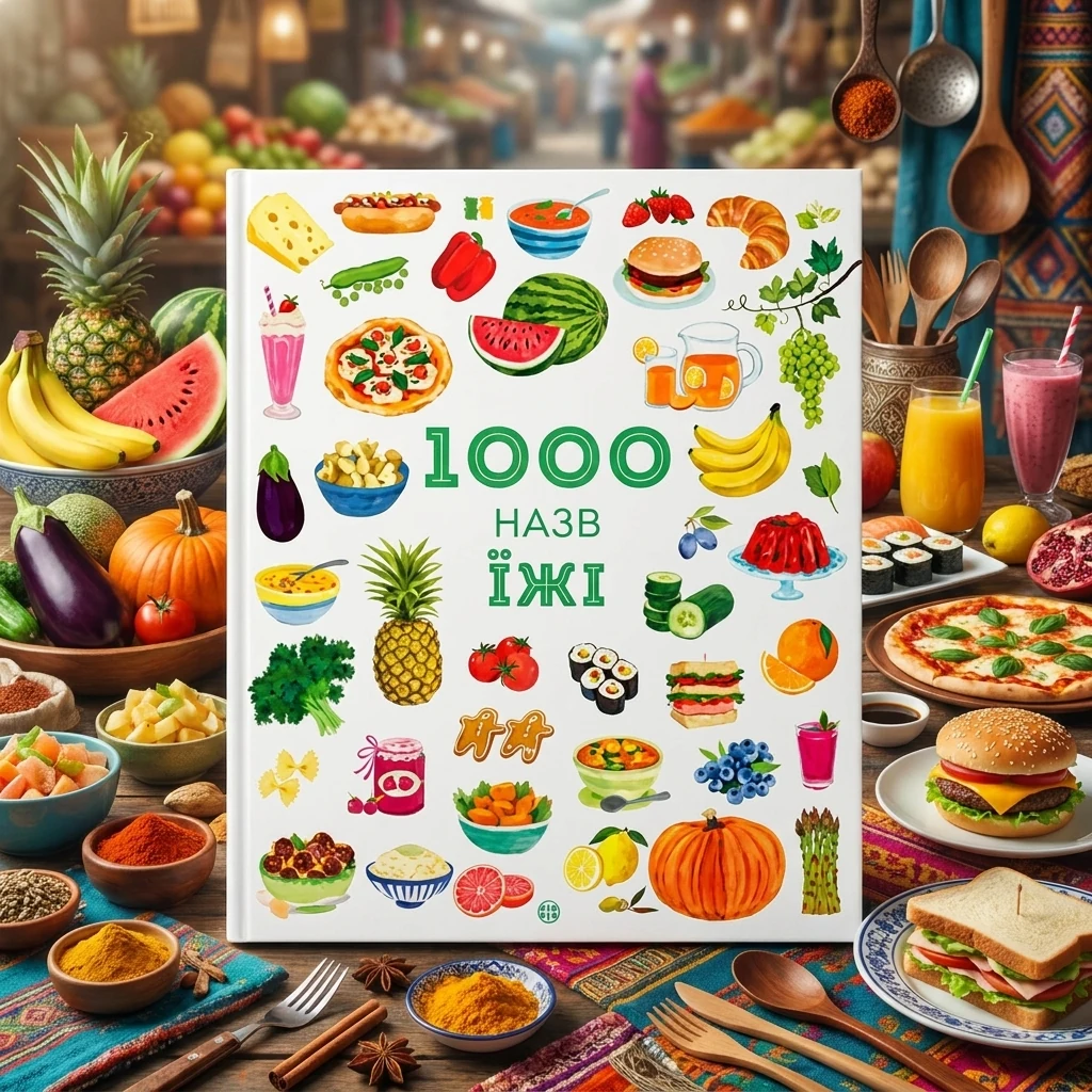 Книга 1000 назв їжі ЖОРЖ Z104093У