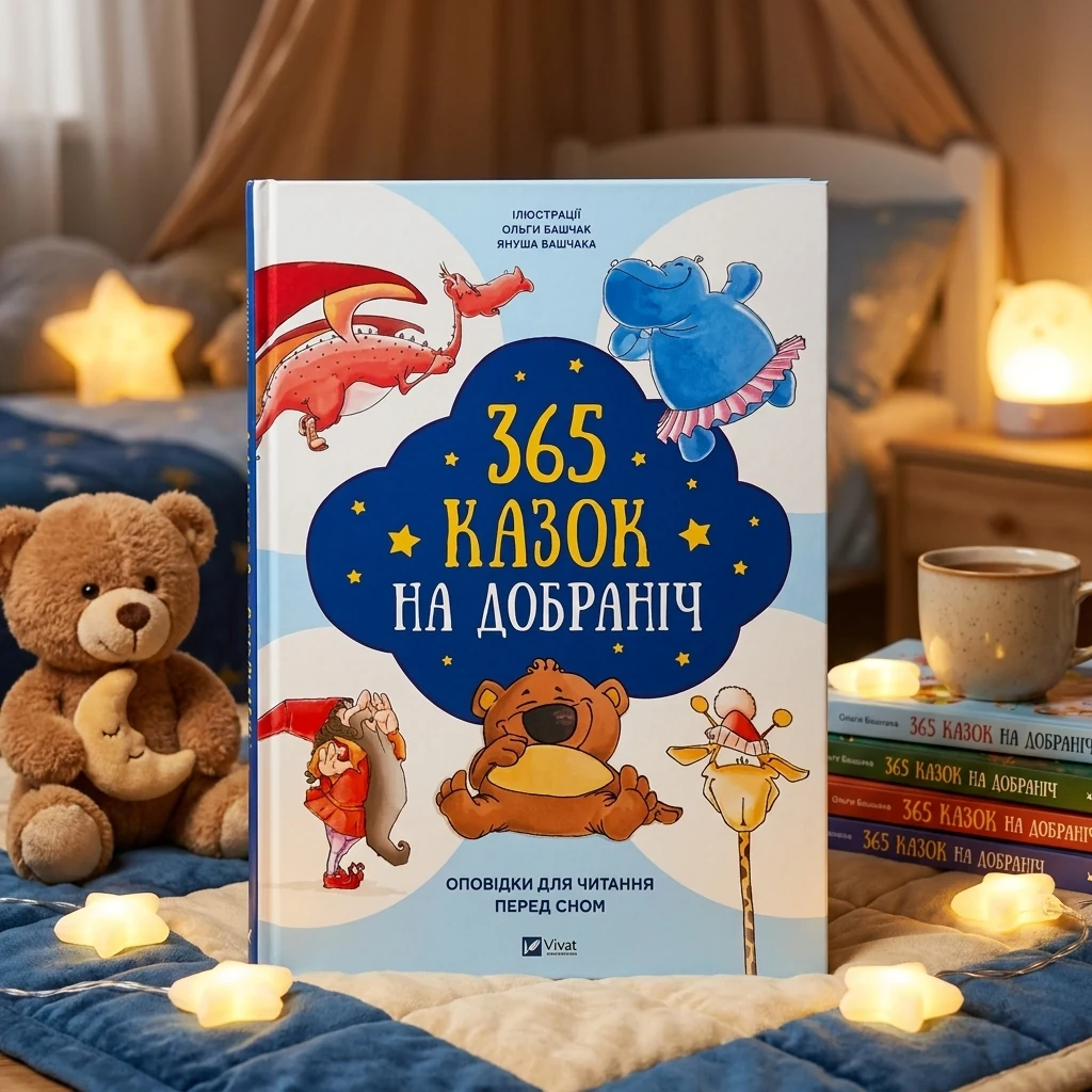 Книга 365 казок на добраніч