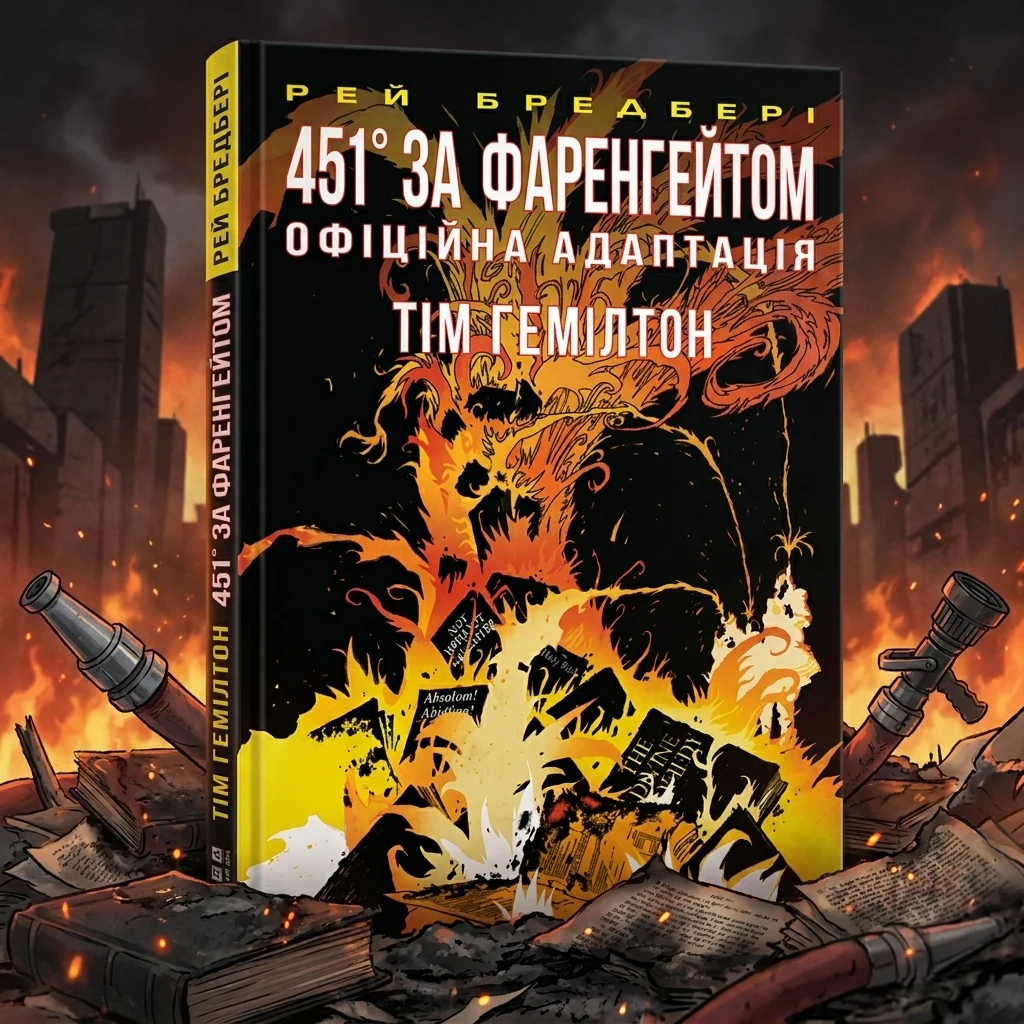 Книга 451° за Фаренгейтом. Графічний роман