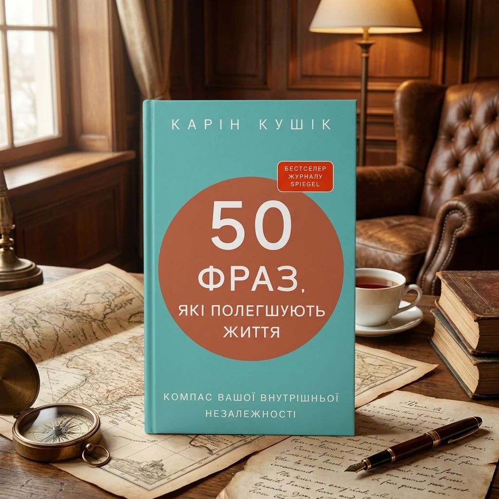 Книга 50 фраз які полегшують життя компас вашої внутрішньої незалежності К Кушік BookChef