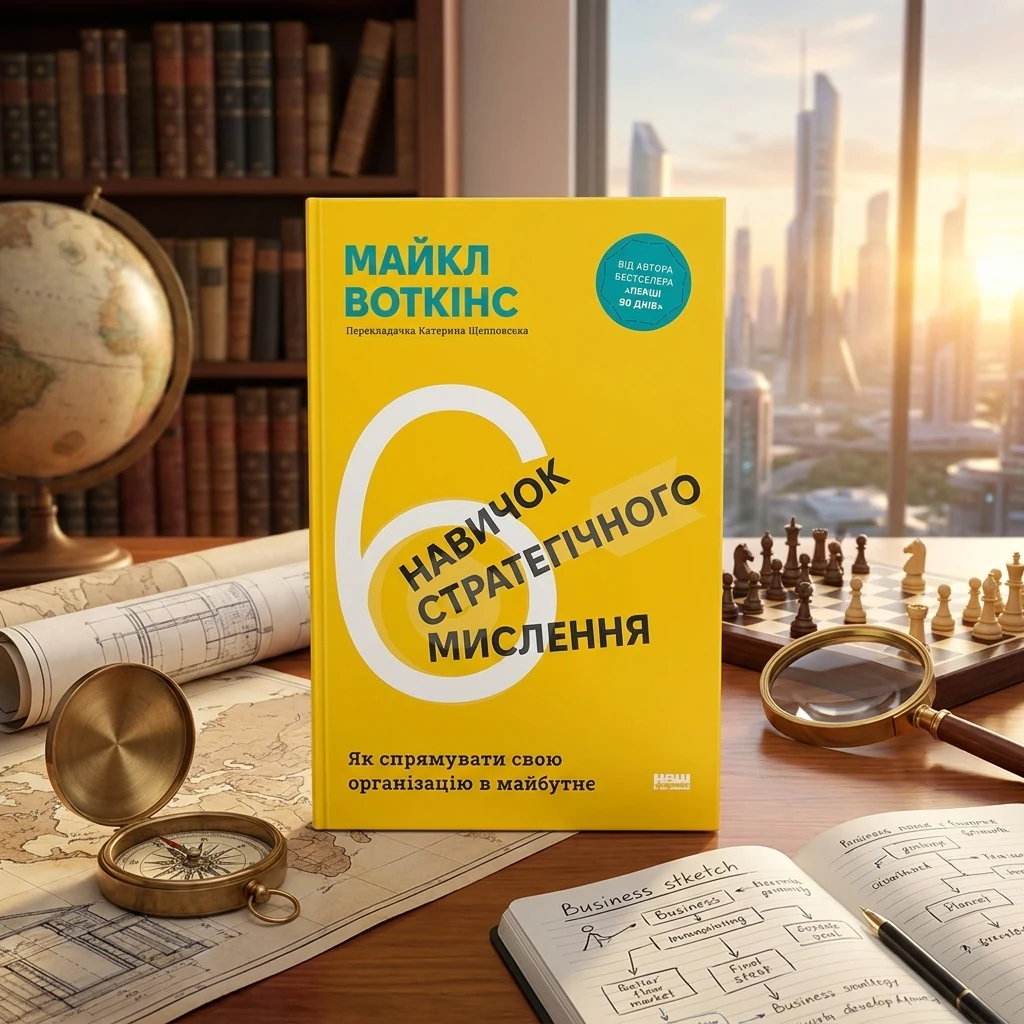 Книга 6 навичок стратегічного мислення Як спрямувати свою організацію в майбутнє 48781