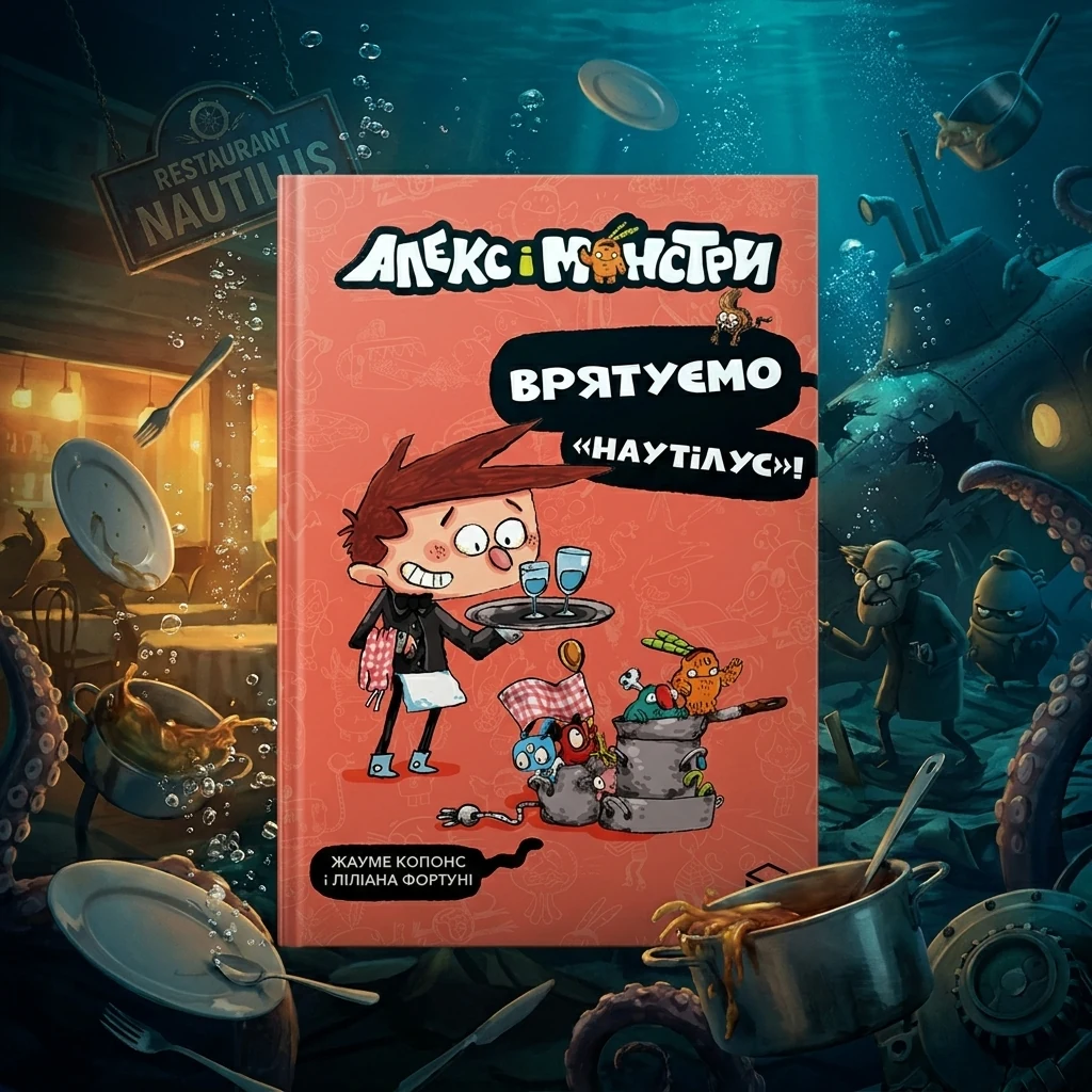 Книга Алекс і монстри Врятуємо «Наутілус»!