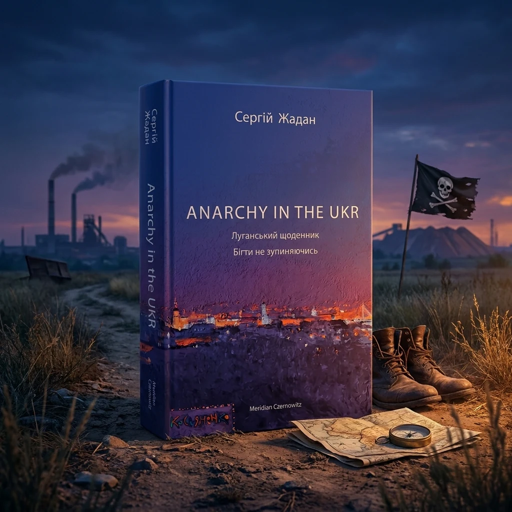 Книга Anarchy in the UKR Луганський щоденник Бігти не зупиняючись С.Жадан XXI