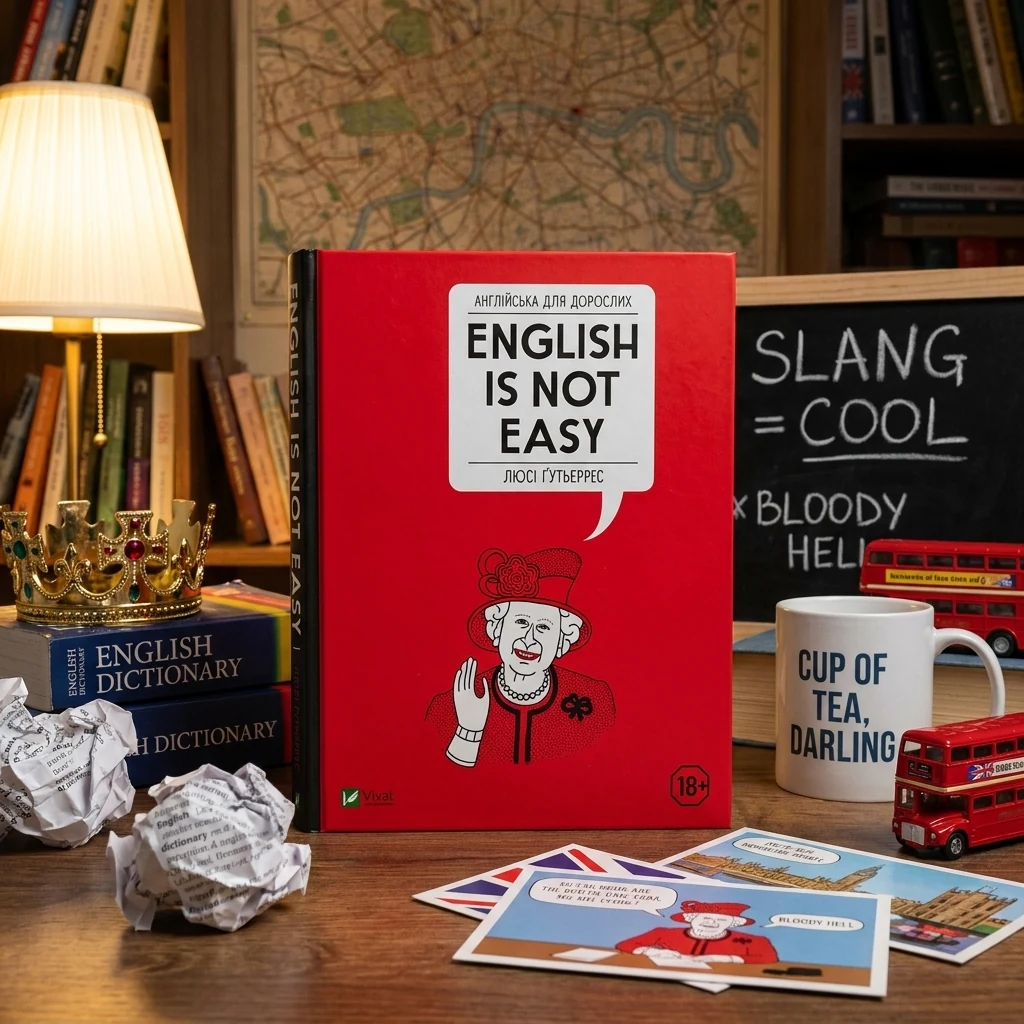 Книга Англійська для дорослих English Is Not Easy