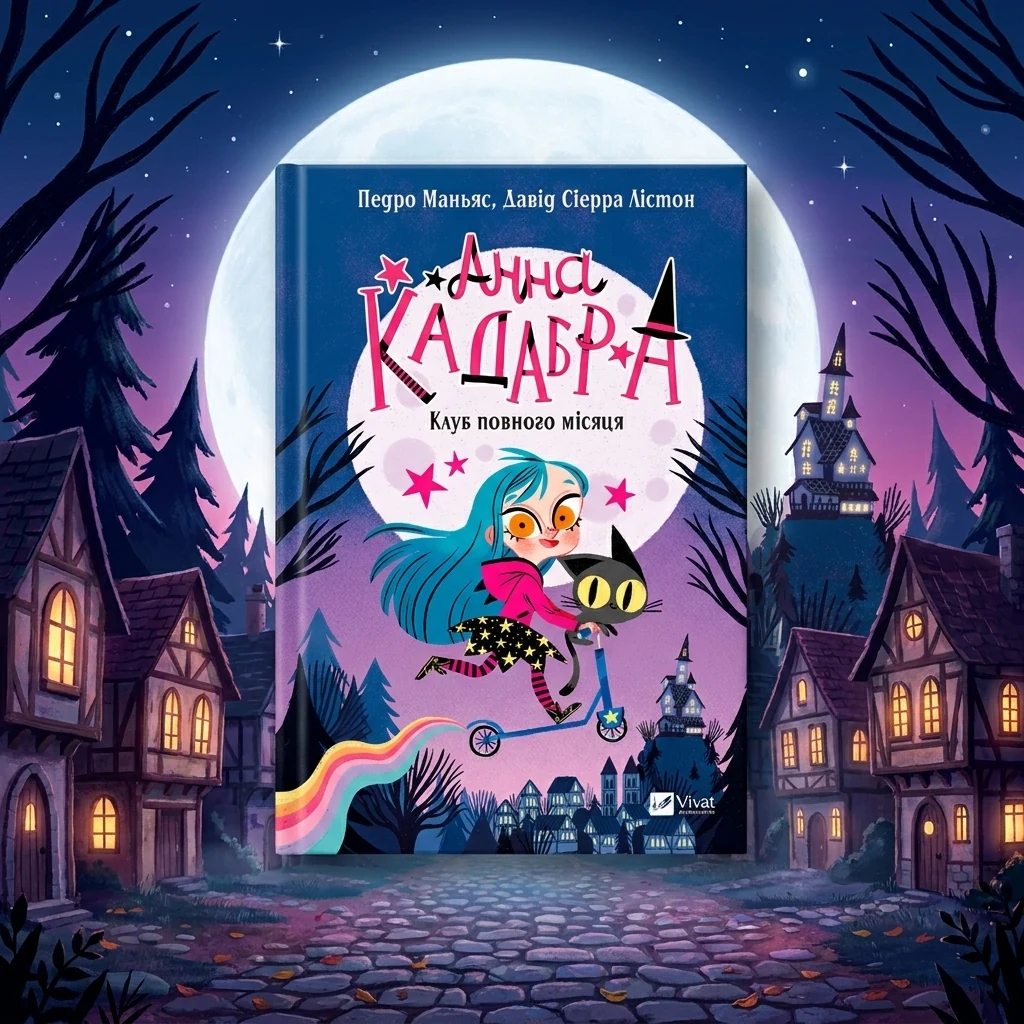 Книга Анна Кадабра Клуб повного місяця