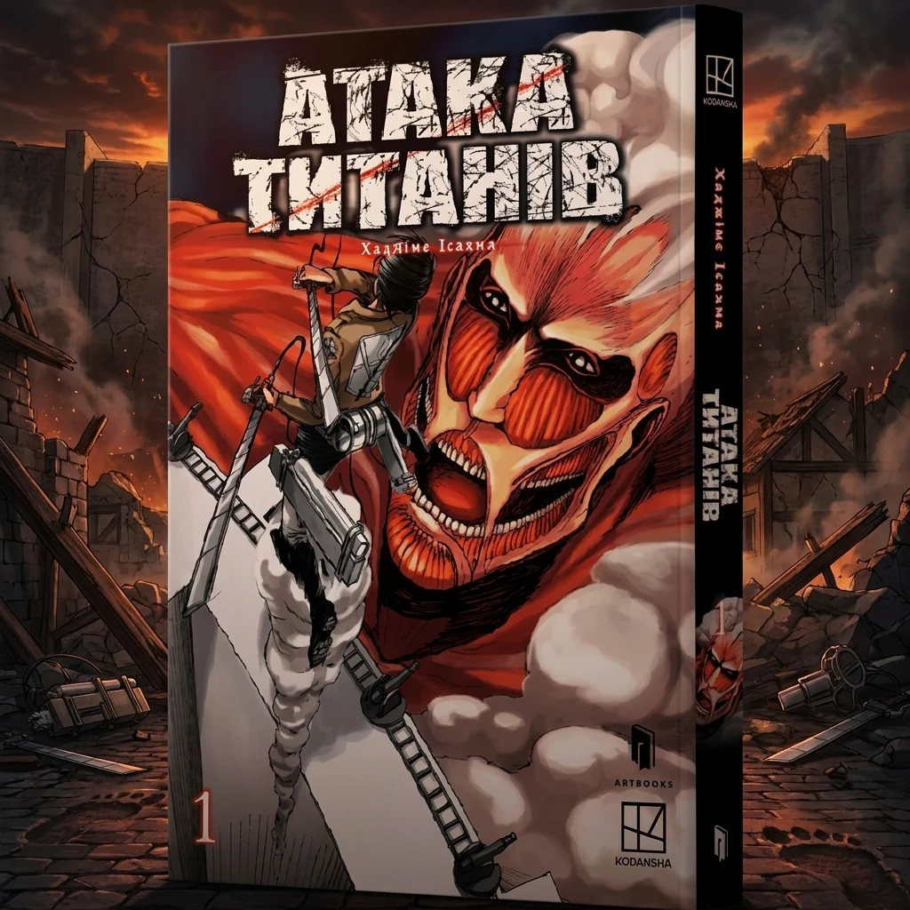 Книга Атака титанів. Том 1