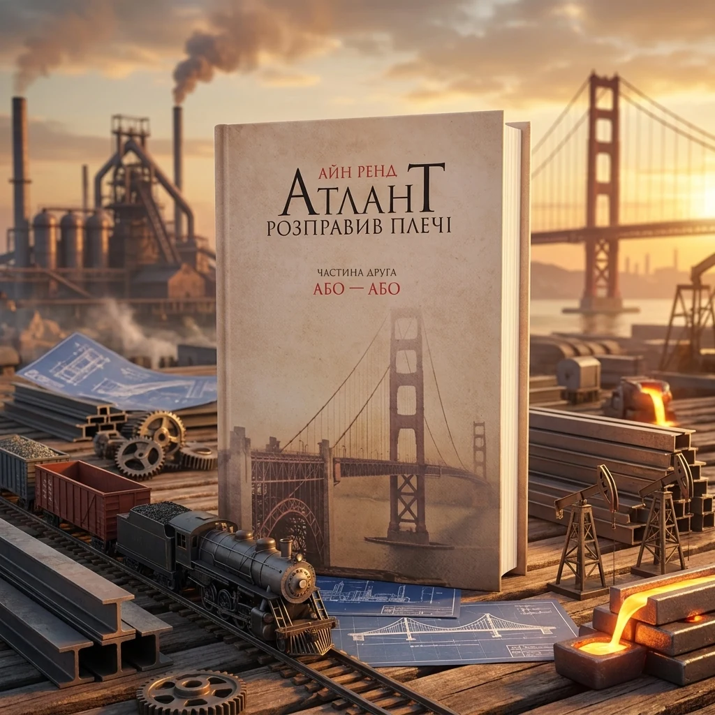 КНИГА Атлант розправив плечі Ренд А. ч.2 або-або