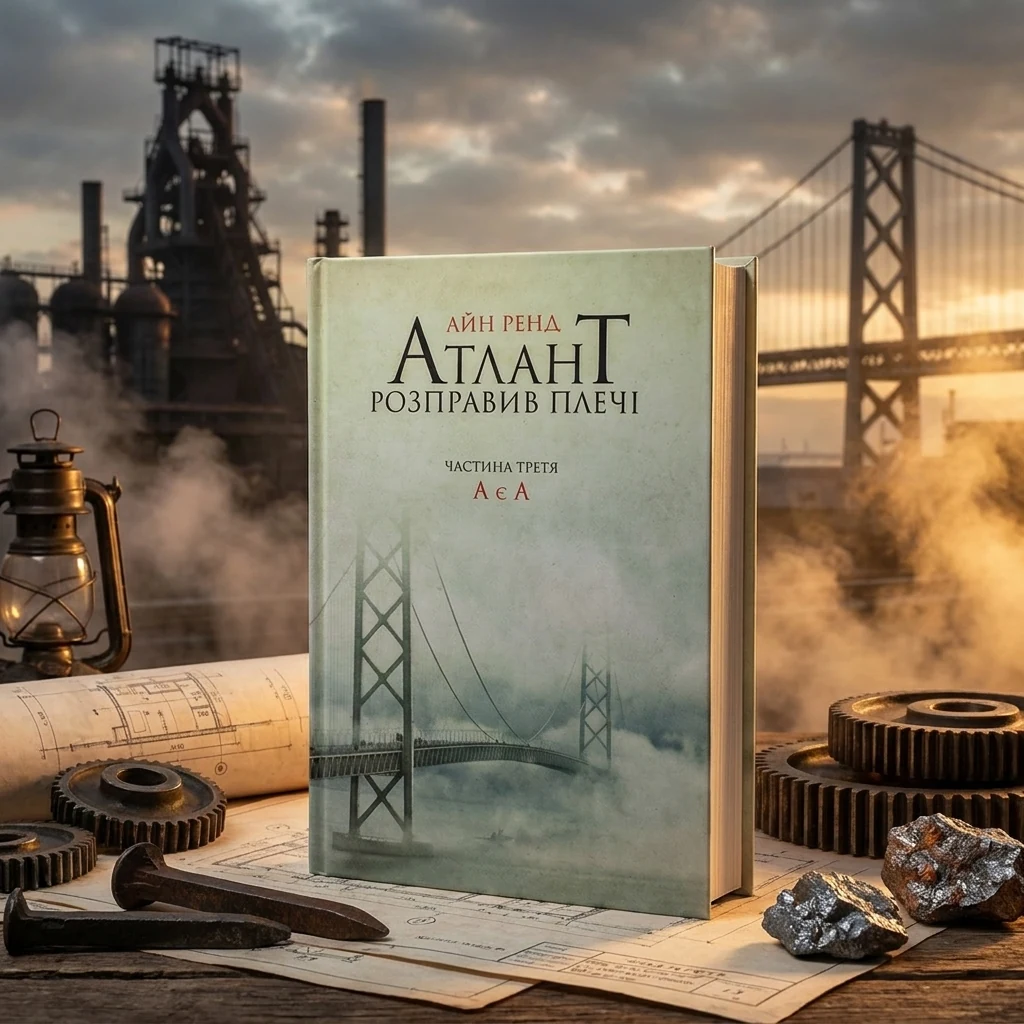 КНИГА Атлант розправив плечі Ренд А. ч.3 А є А