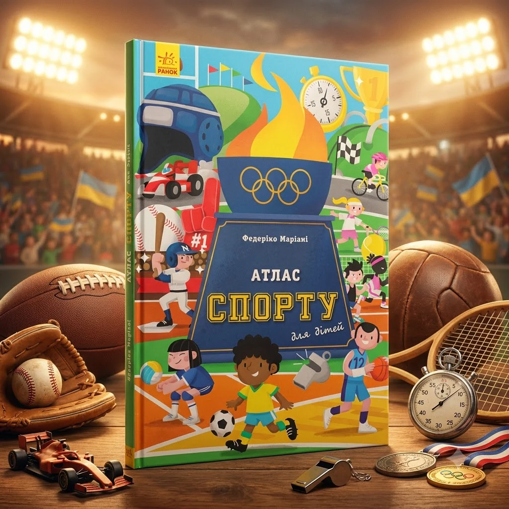 Книга Атлас спорту для дітей