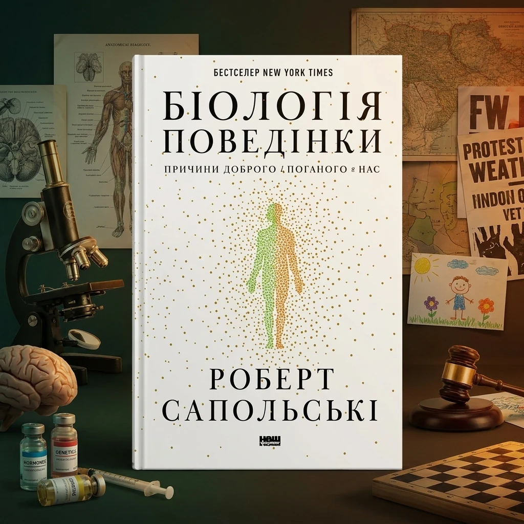 Книга Біологія поведінки. Причини доброго і поганого в нас