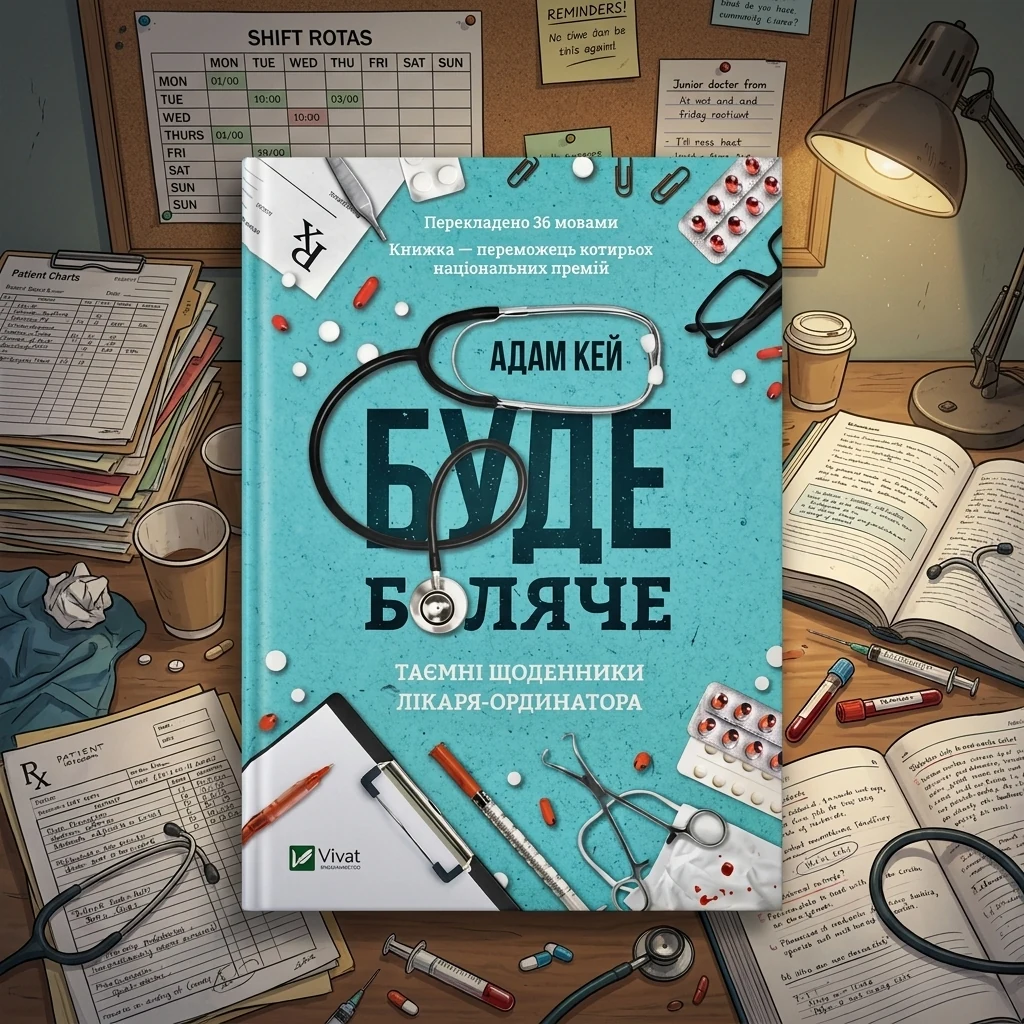 Книга Буде боляче Таємні щоденники лікаря-ординатора