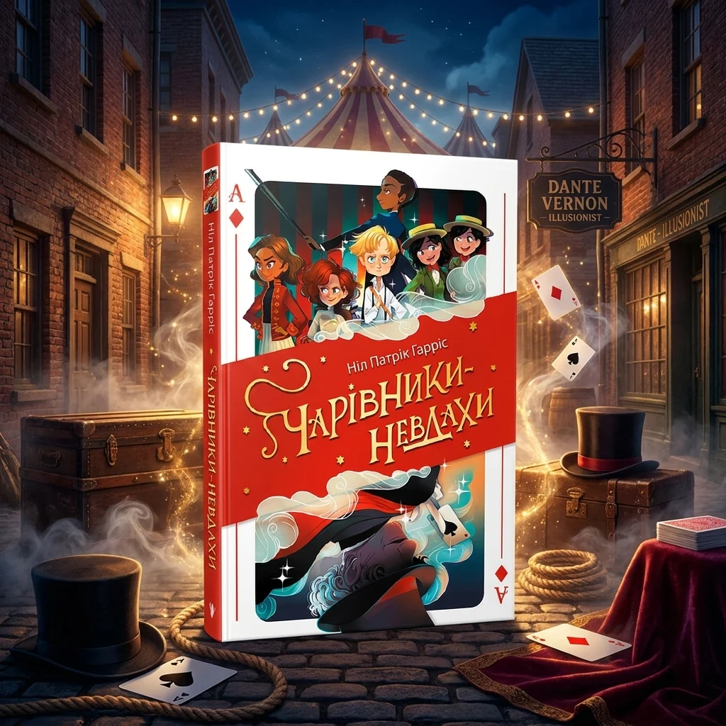 Книга Чарівники-невдахи Ніл Патрік Гарріс Nebo Booklab Publishing 45616
