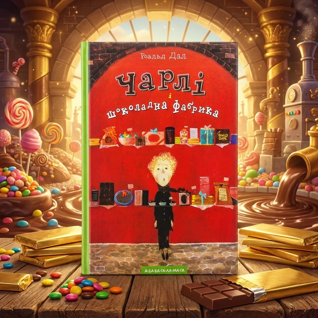 КНИГА Чарлі і шоколадна фабрика А