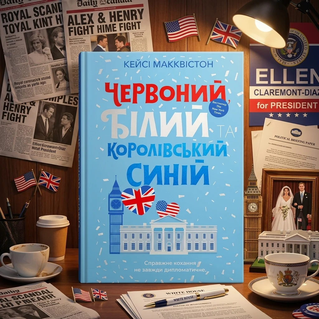 Книга Червоний білий та королівський синій
