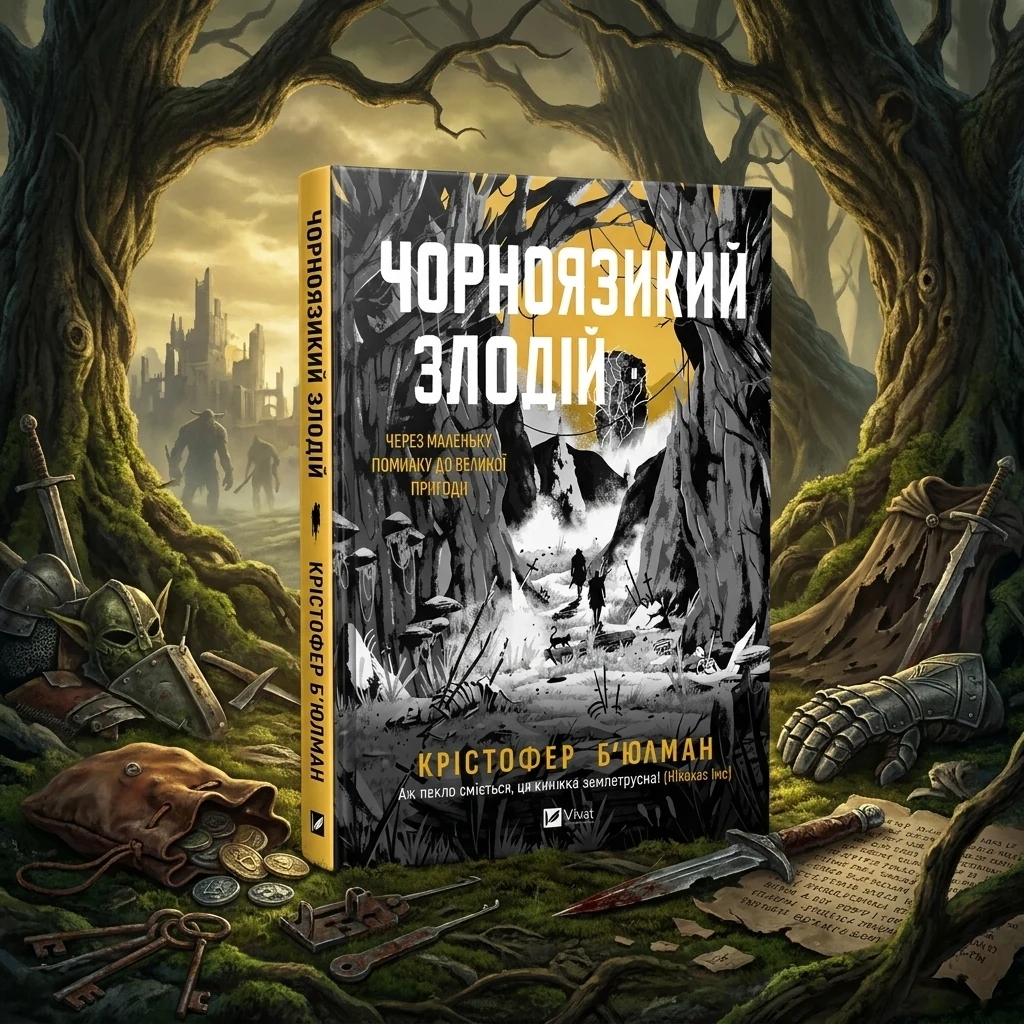 Книга Чорноязикий злодій