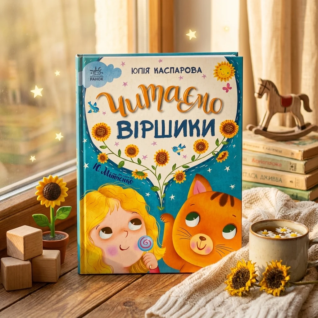 Книга Читаємо віршики