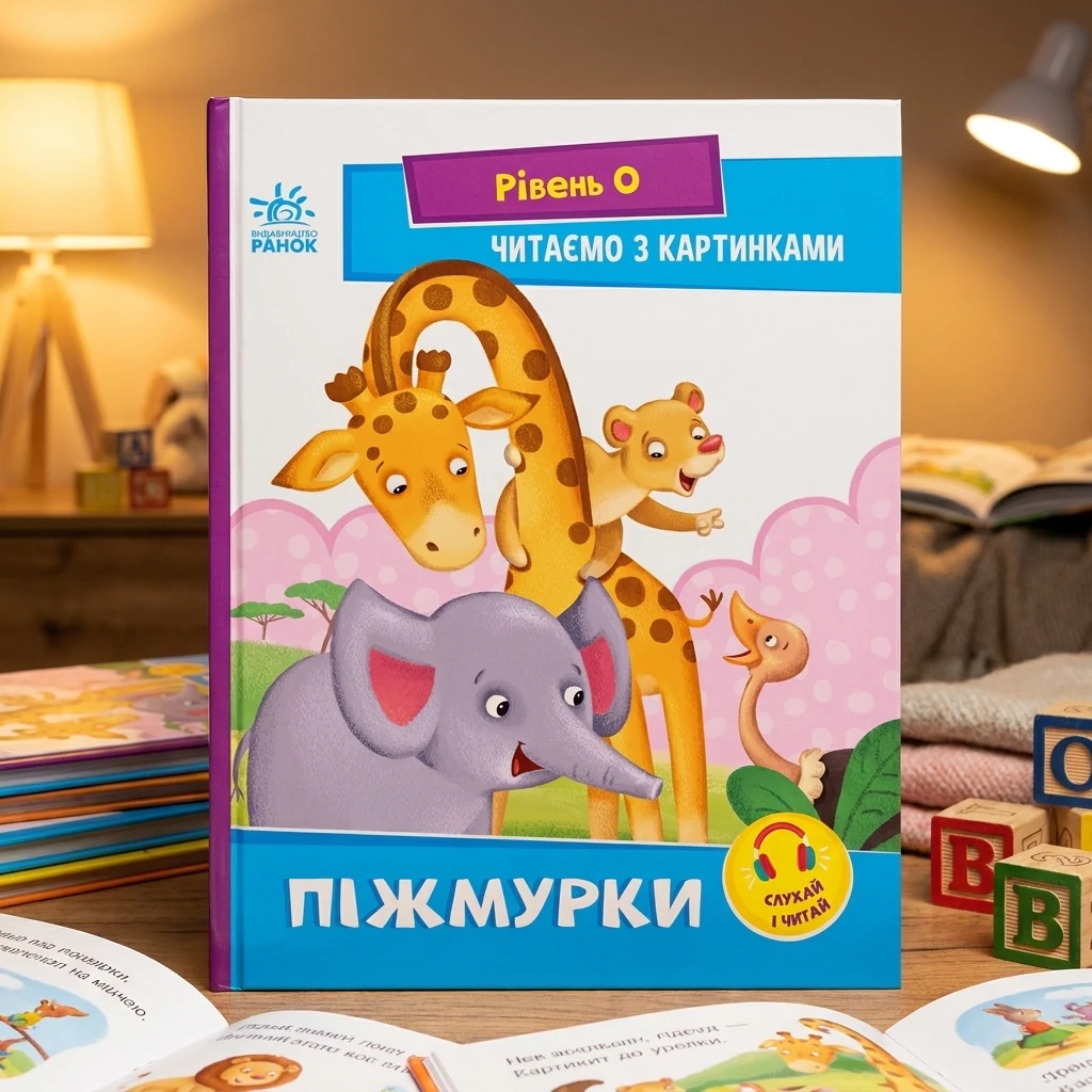 Книга Читаємо з картинками. Піжмурки
